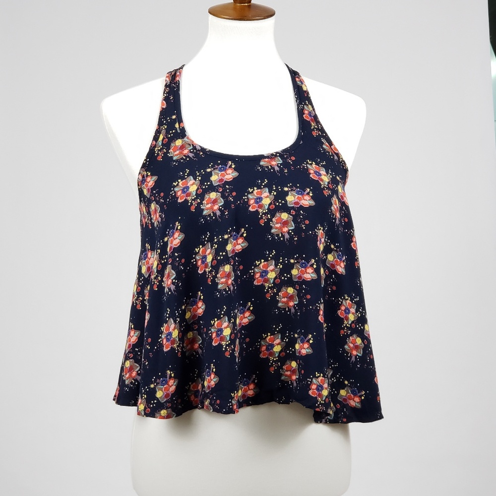 American Rag Crop Racerback Tank Top - Picture 6 of 8